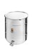 Picture of Honey tank 300 kg, airtight lid, stainless steel gate, Picture 1