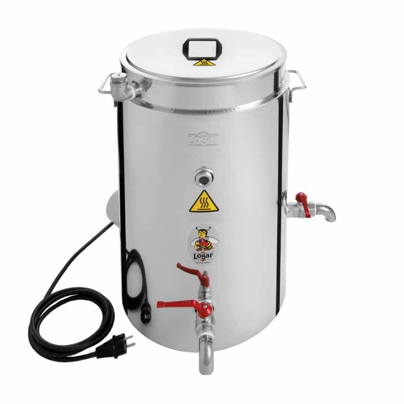 Logar Wax Clarifier 35 L, three‑wall insulated, 3 kW