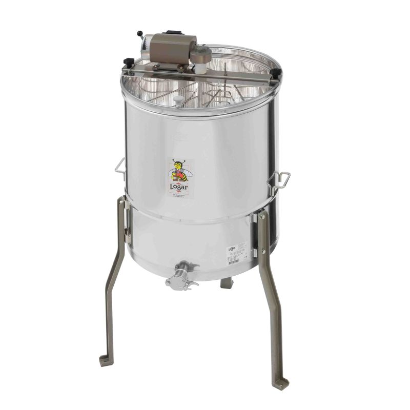 Logar 3-Frame Extractor, 110 W Motor, 52 cm Drum, Frames 37 x 48 cm, Universal