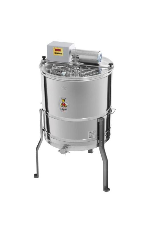 Logar 4-Frame Self-Turning Extractor, 63 cm Drum, 110 W Motor, Fully Electronic, Frame 23 x 48 cm