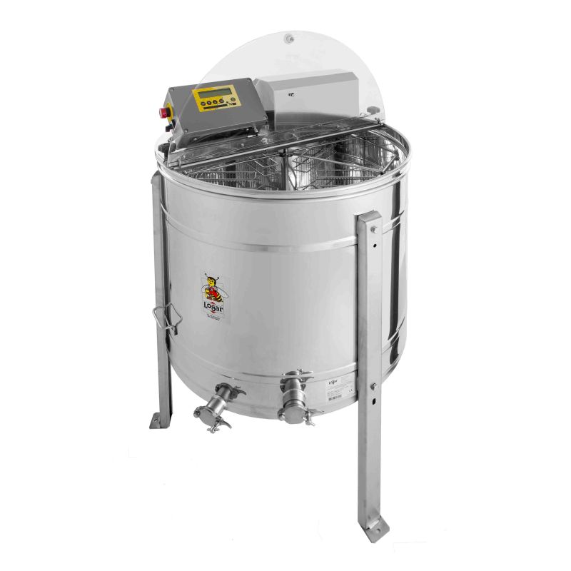 Logar 12-frame self-turning extractor, 76 cm tank, double-frame pockets, fully electric, 180 W motor