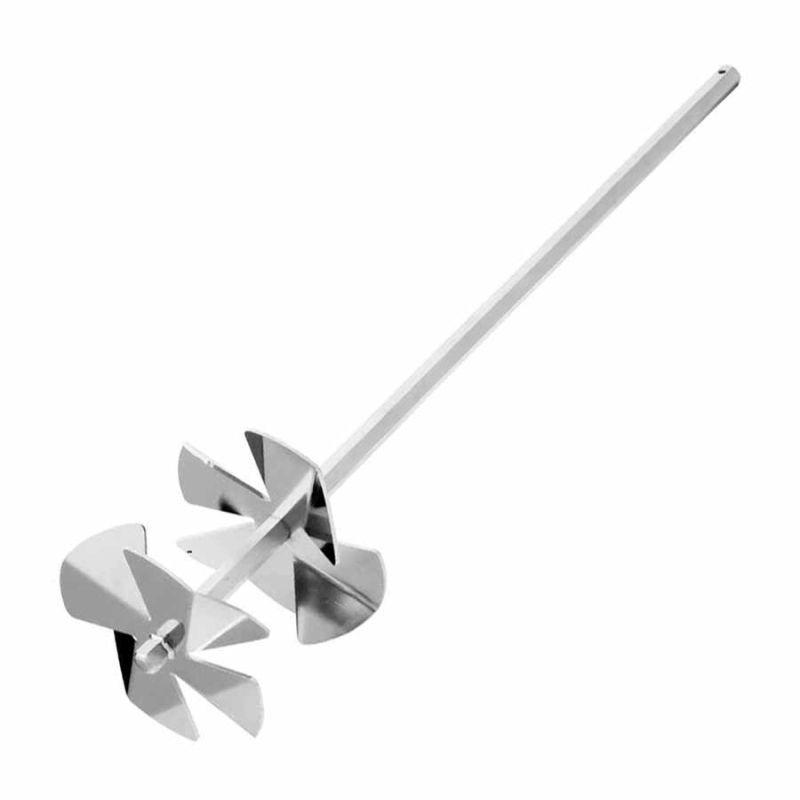 Logar stirring rod Ø 15 cm, 60 cm length, stainless steel