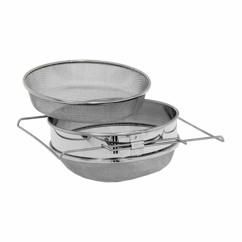 Logar Honey Double Strainer, Ø 24 cm – with extendable sieve holder