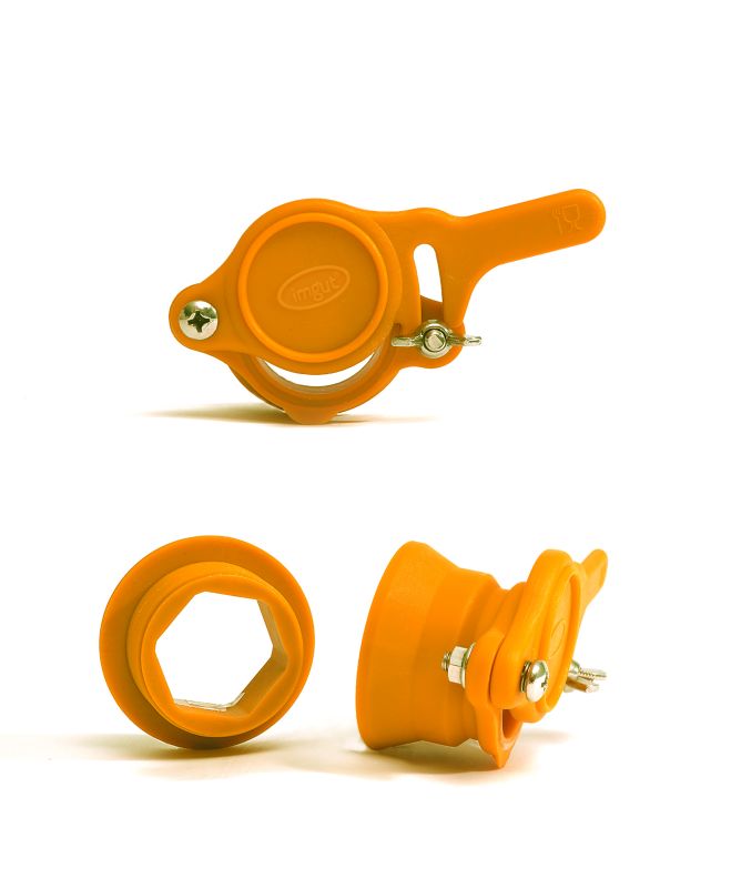 6/4'' Plastic Honey Tap with Nut