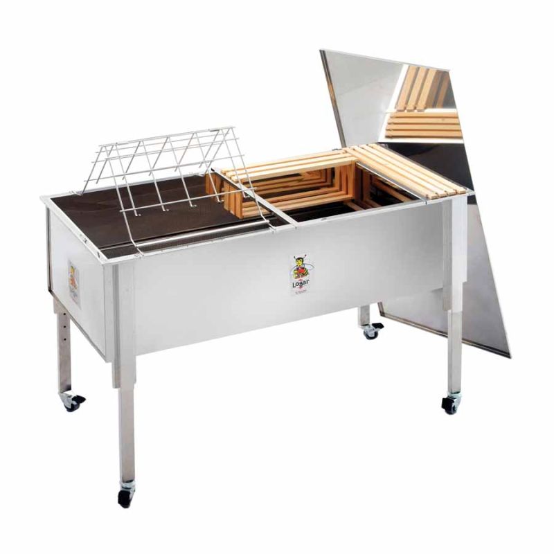 Logar Stainless-Steel Uncapping Tank with Lid