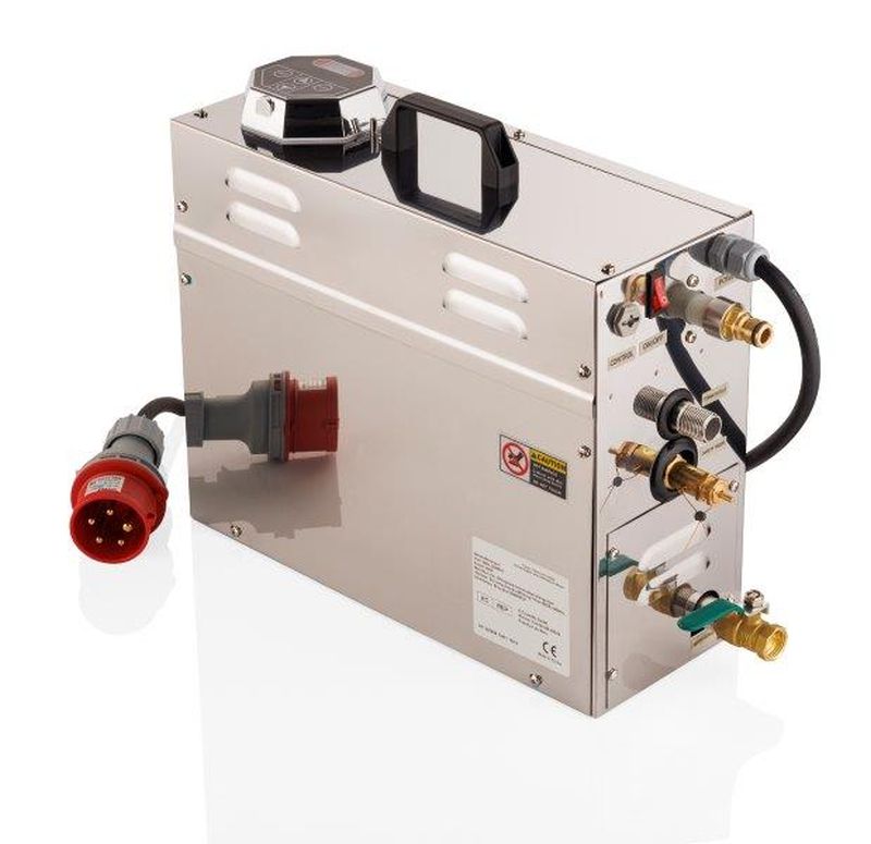 Logar rectangular steam wax melter for gas operation, stainless steel