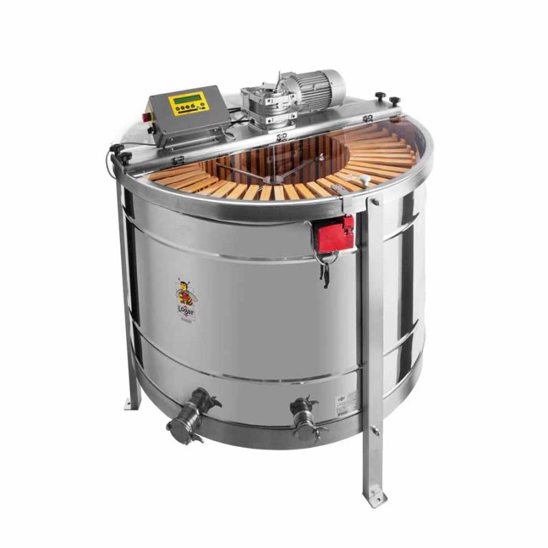 Logar 48-frame Radial Honey Extractor, Drum Ø 110 cm, Fully Electronic, Motor 750 W