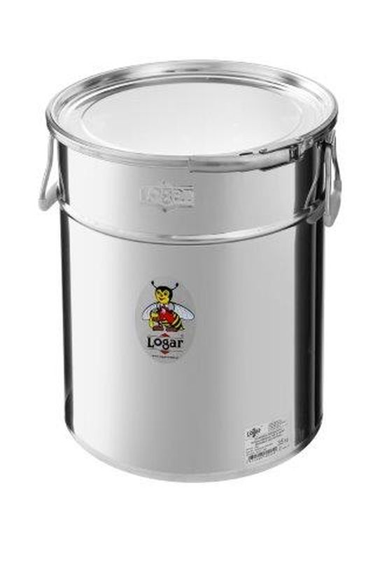 Logar Conical Storage Container 35 kg with Clamp Ring and Gasket