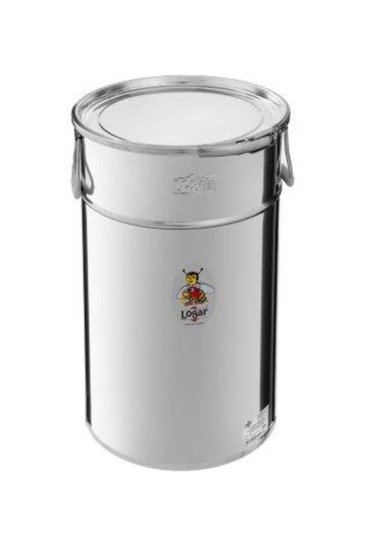 Logar conical storage container 50 kg with clamping ring and silicone gasket